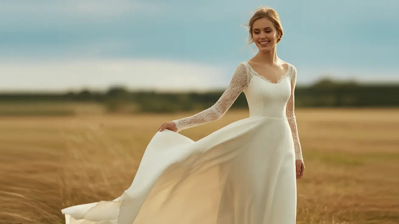 Long Sleeve Wedding Dresses That Are Breaking Pinterest Right Now