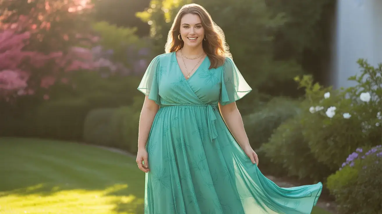 Maxi Plus Size Wedding Guest Dresses That Are Trending Right Now
