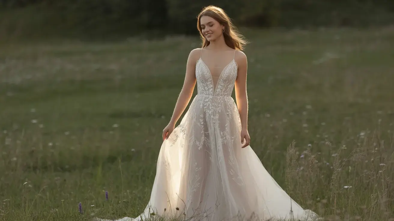 Naked Wedding Dresses That Are Trending Right Now