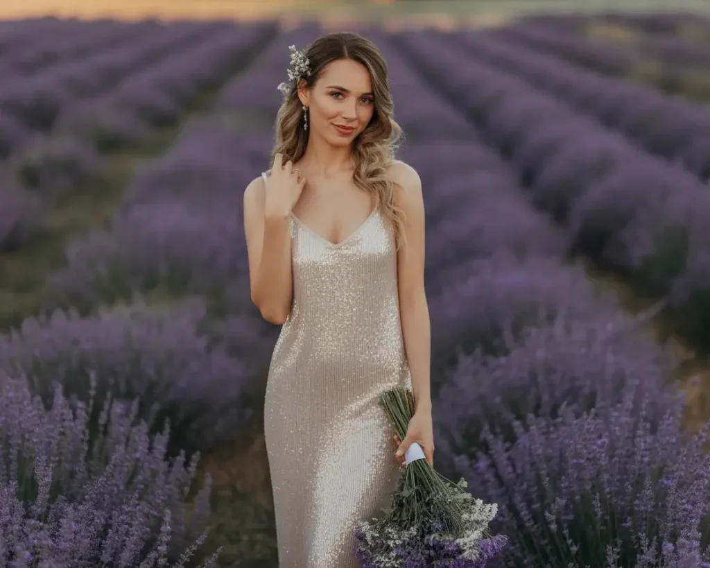  Sequin Slip Dress