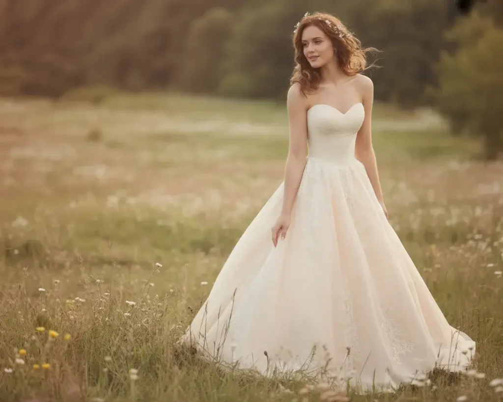 15 Elegant Wedding Dresses Brides Are Pinning Now 3 Strapless Sweetheart Ballgown