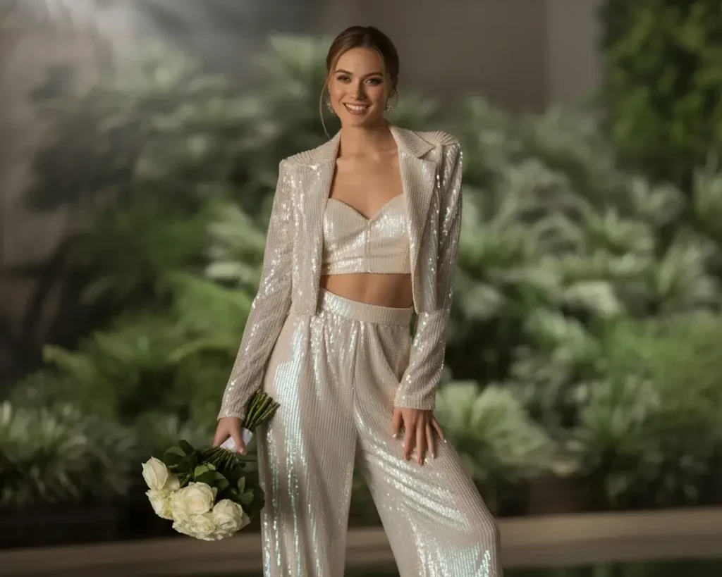 Two-Piece Sequin Set
