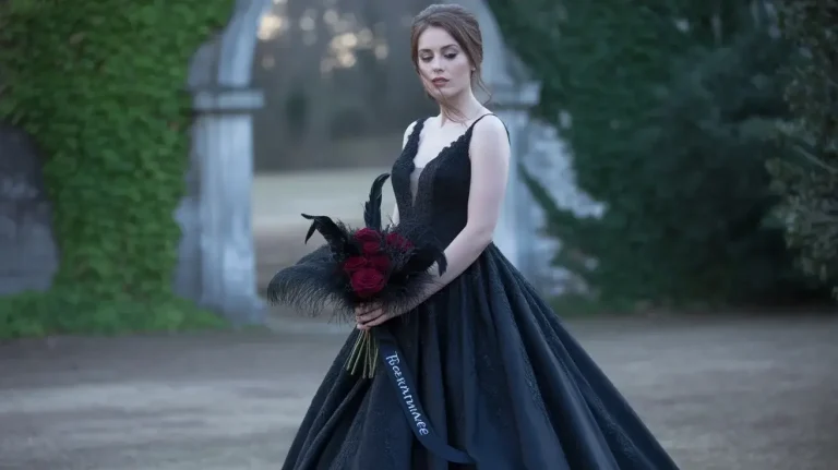Black Gothic Wedding Gowns Dark Romance Brides Love