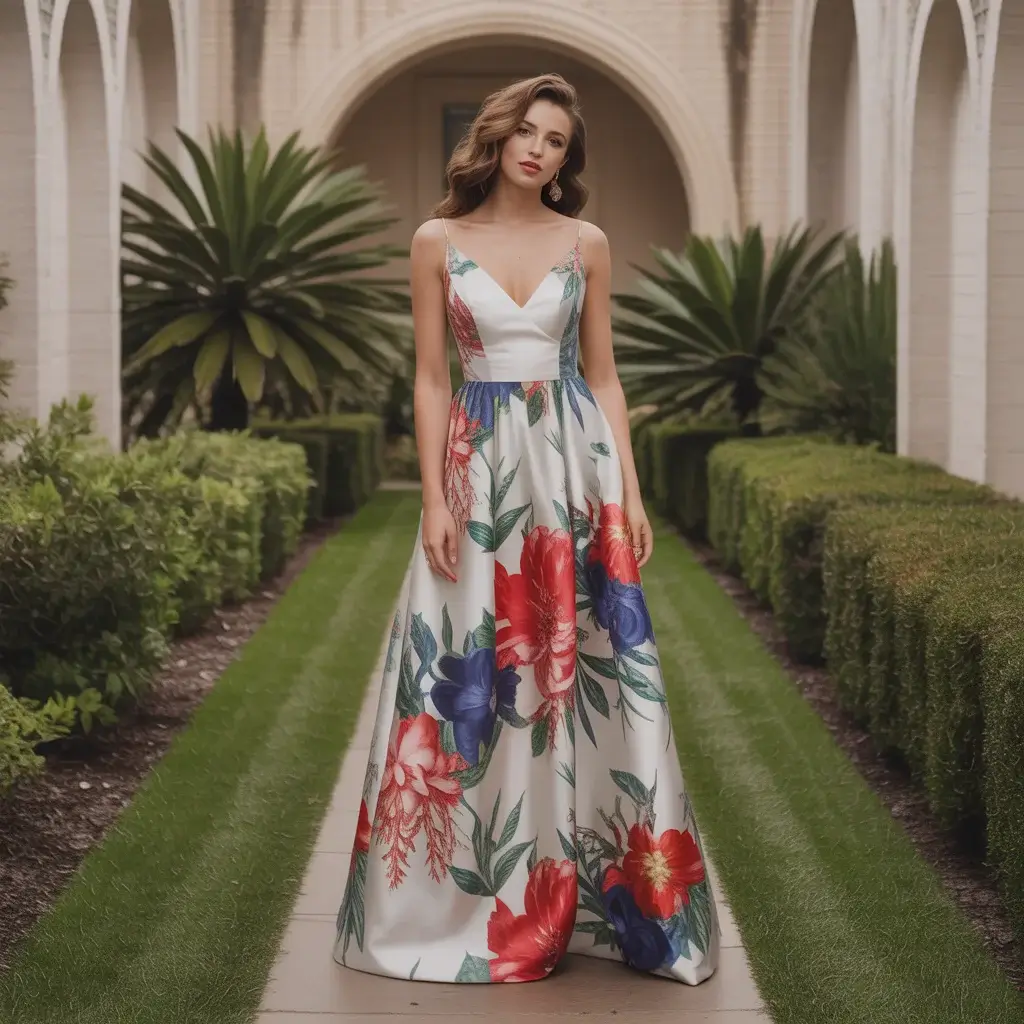 Top 17 Floral Wedding Guest Dresses Making Waves This Season 2 Bold Botanical Maxi Gown
