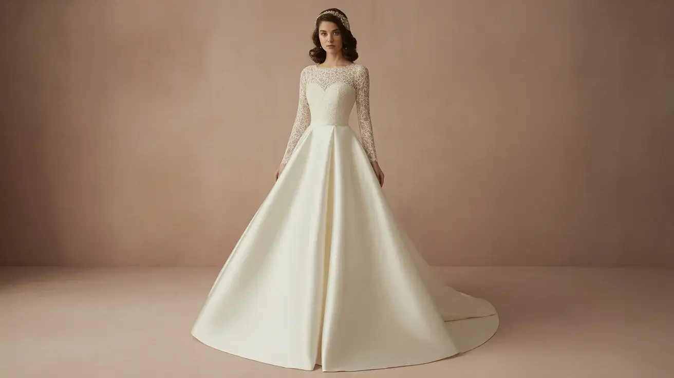 Crepe Material Wedding Dresses Trending on Pinterest