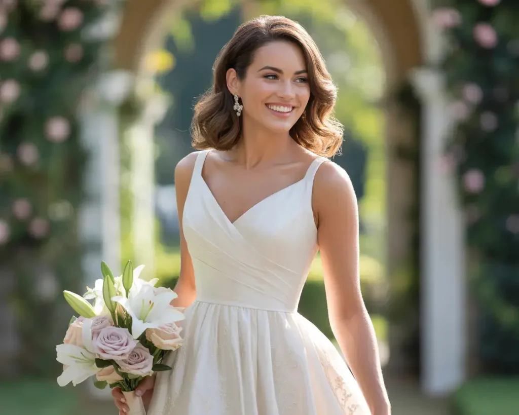 Top 15 Best Wedding Dresses for Your Body Shape 7 Empire Waist for Apple Shapes