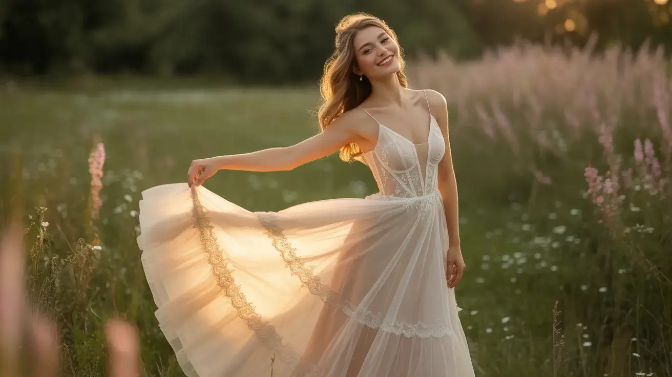 Frilly Wedding Dresses That Are Trending Right Now