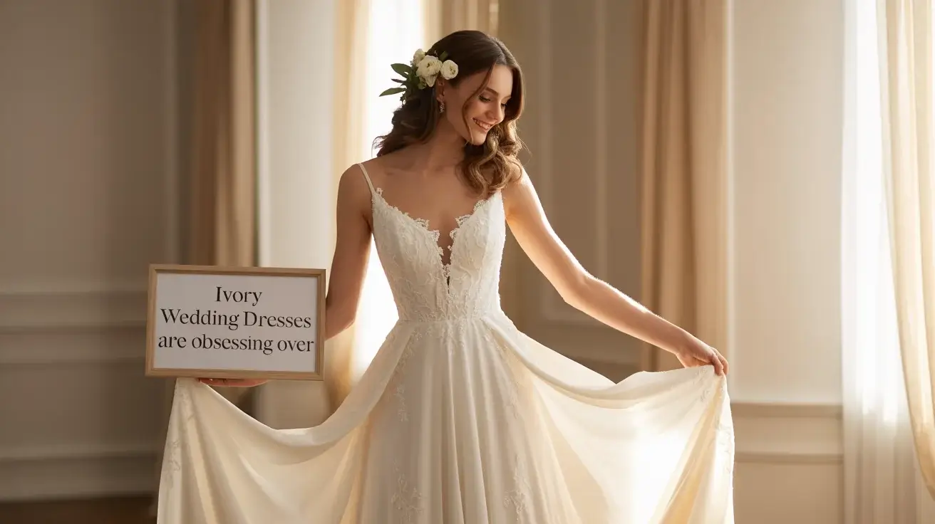 Ivory Wedding Dresses Brides Are Obsessing Over