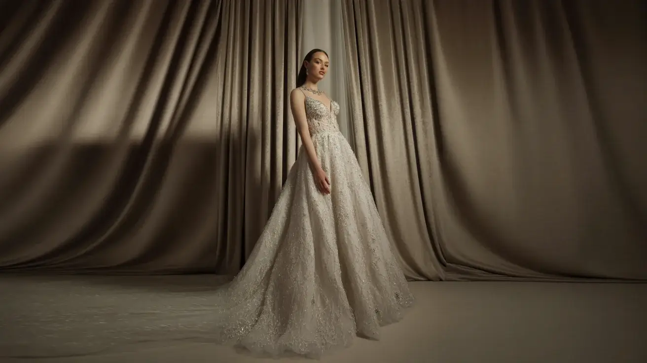 Jeweled Wedding Dresses That Will Make You Sparkle on Your Big Day