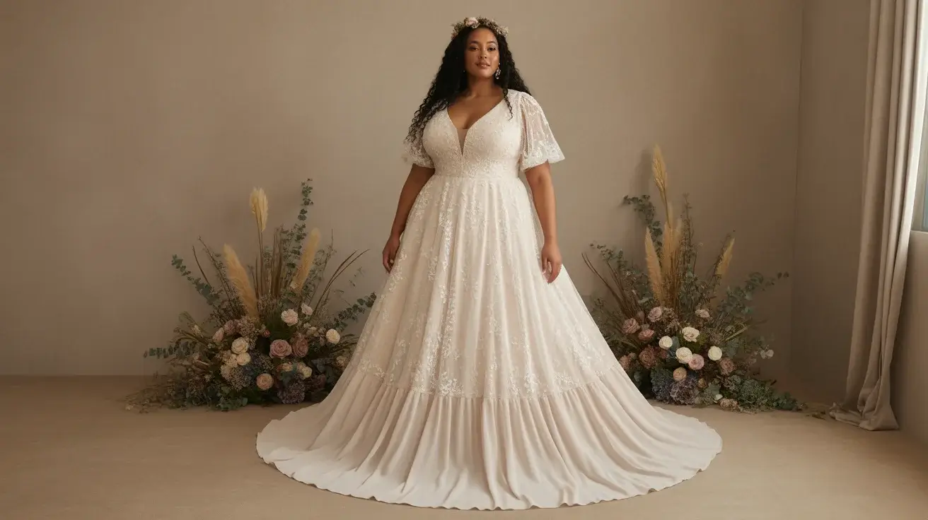 Plus Size Bohemian Wedding Dresses That Are Trending Right Now