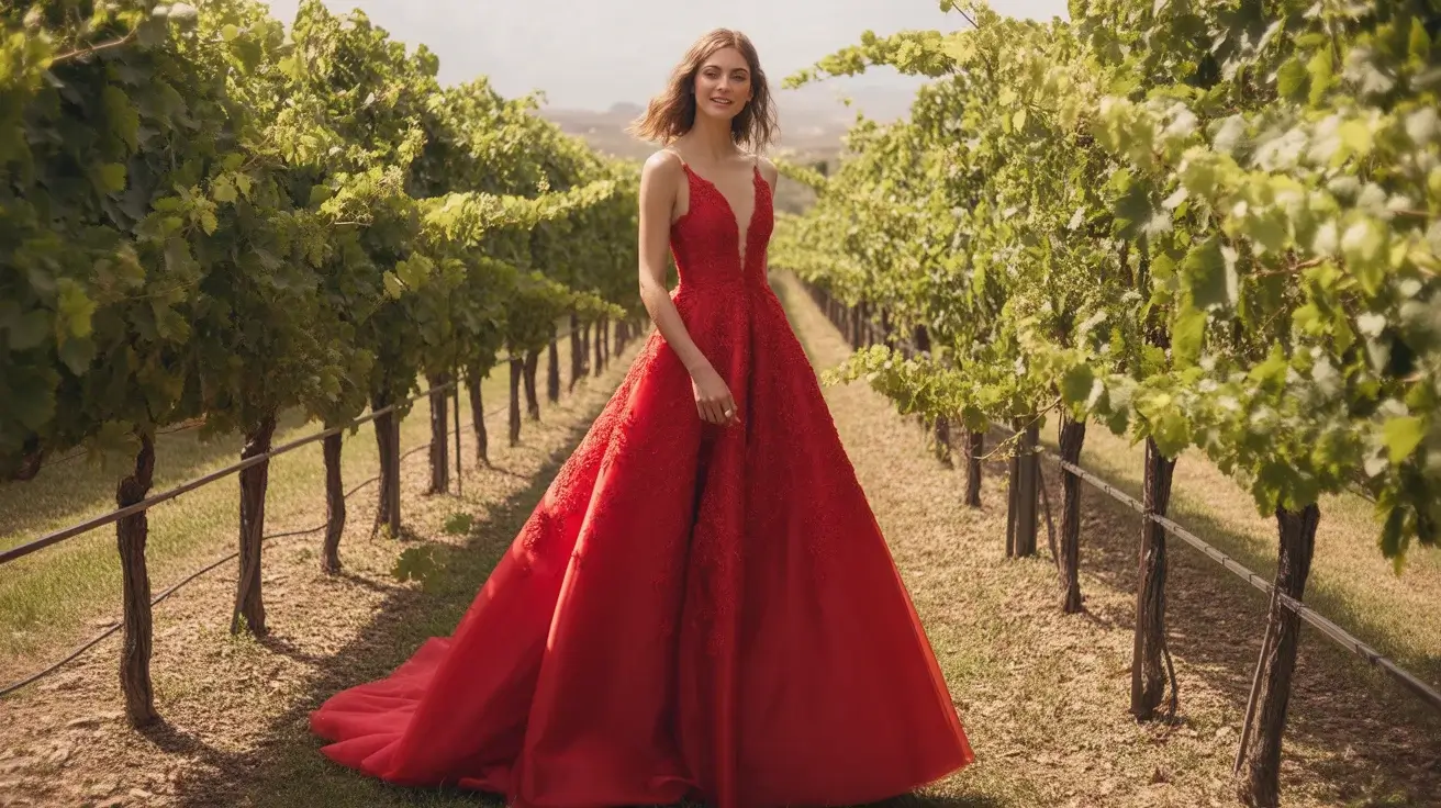 Red Wedding Dresses That Are Breaking Pinterest Right Now