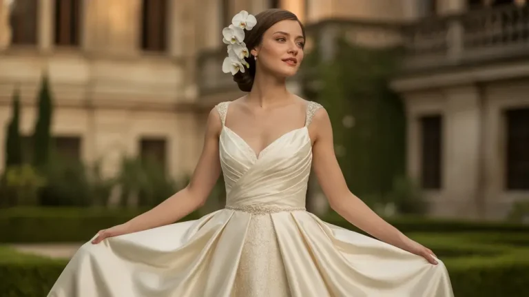 Satin Wedding Dresses Brides Are Pinning Right Now