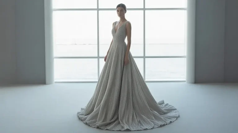 17 Silver Wedding Dresses Trending Right Now 22 Silver Gowns That Are Trending Right Now