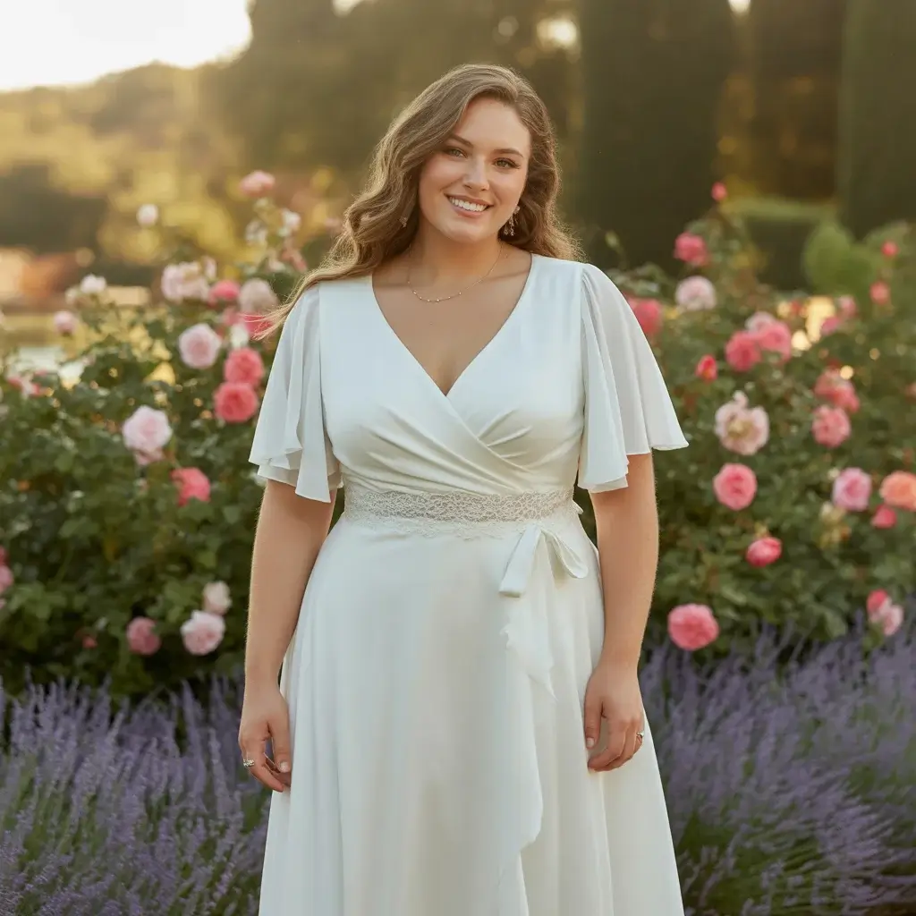 Wrap-Style with Flutter Sleeves