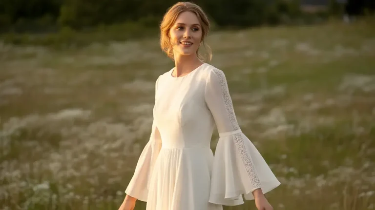 15 Bell Sleeve Wedding Dresses Brides Are Pinning 69 bell seleeves wedding dresses