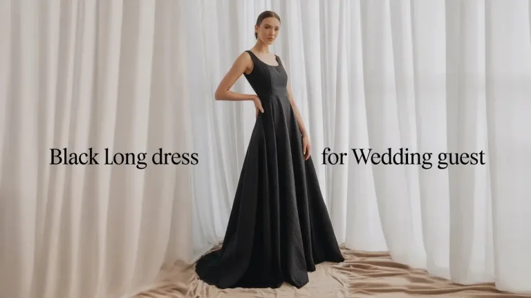 13 Black Long Dresses for Wedding Guests 24 Black Long Dress for Wedding Guest Looks That Are Trending
