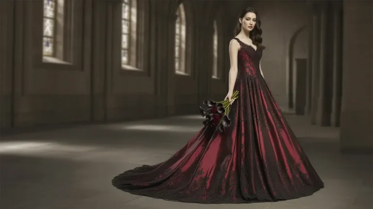 13 Black and Red Gothic Wedding Dresses 32 Black and Red Gothic Wedding Dresses That Are Captivating Pinterest Right Now