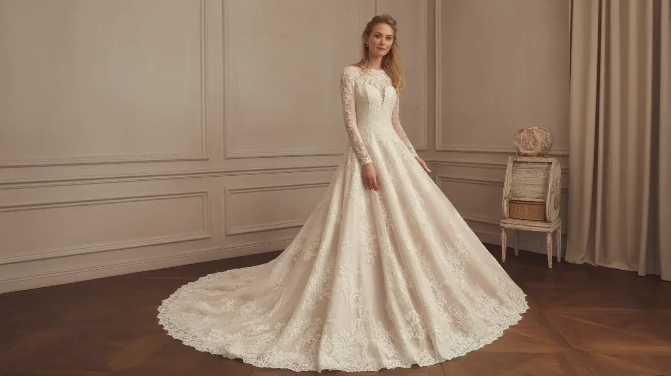 Chantilly Lace Wedding Dresses Brides Are Saving Right Now