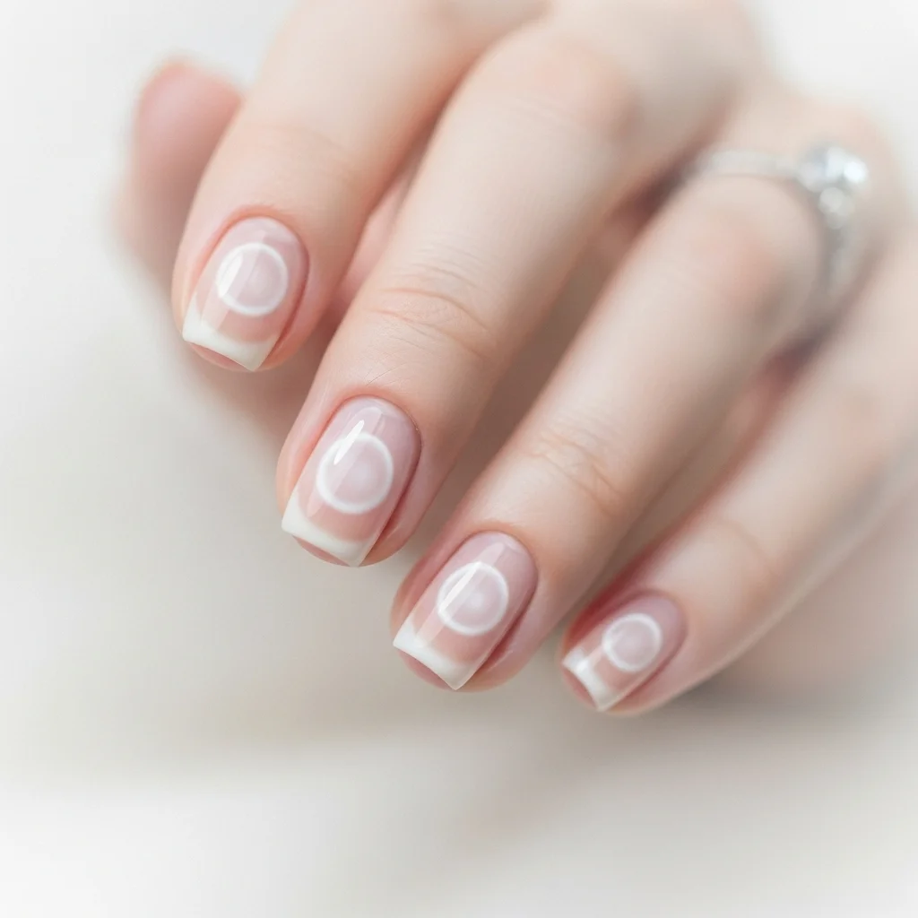 aura nails subtle gradient