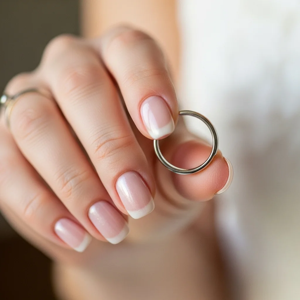 23 Dreamy Wedding Gel Nails for Brides: Your Ultimate Bridal Mani Guide 22 barely there sheer pink 1