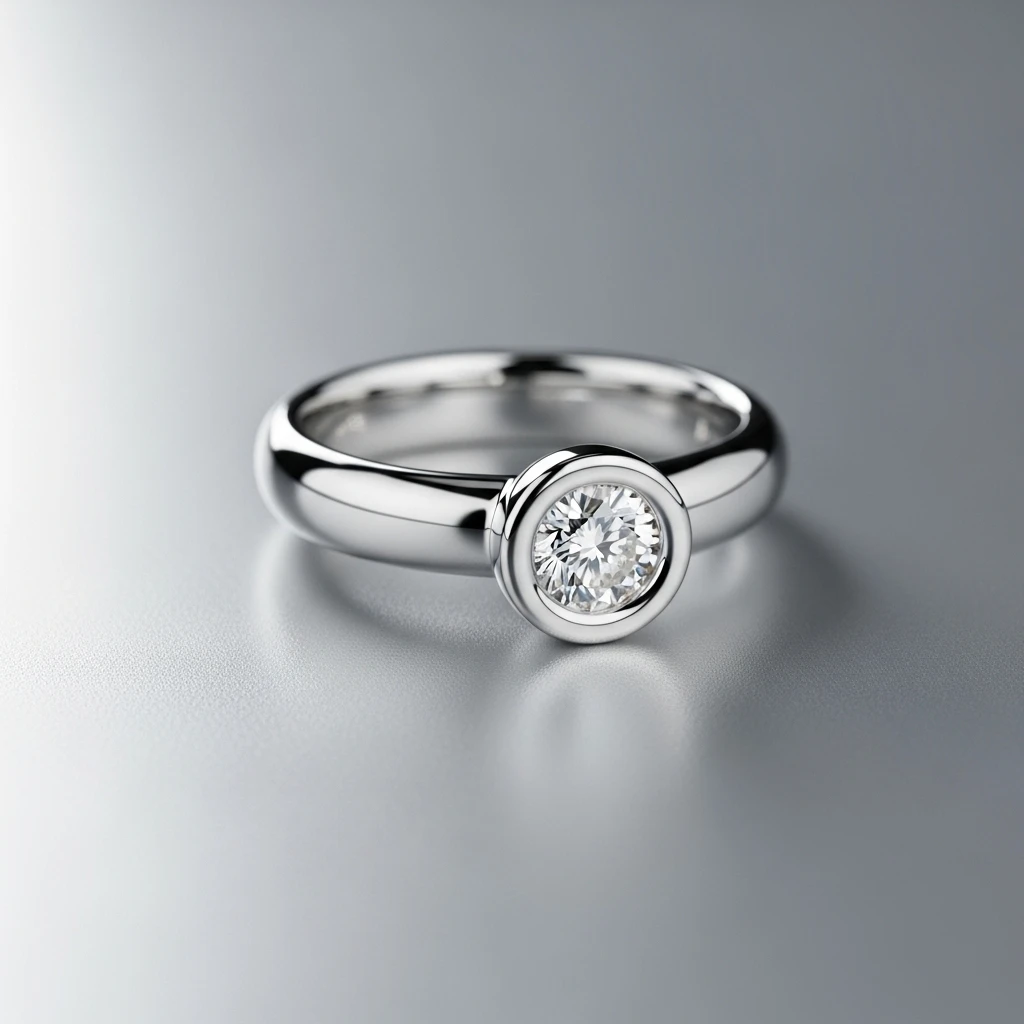 Most Popular Wedding Rings: 17 Styles to Inspire You 4 bezel setting ring