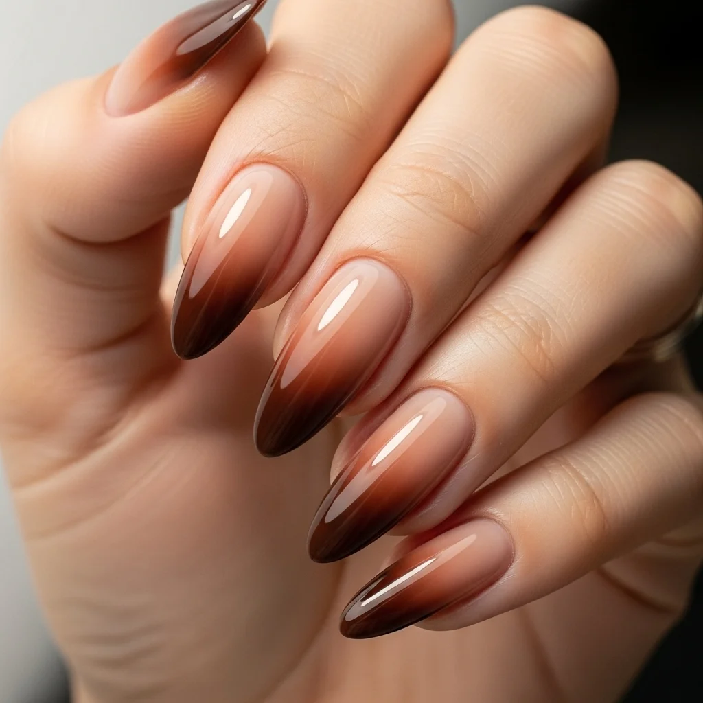 brown ombre