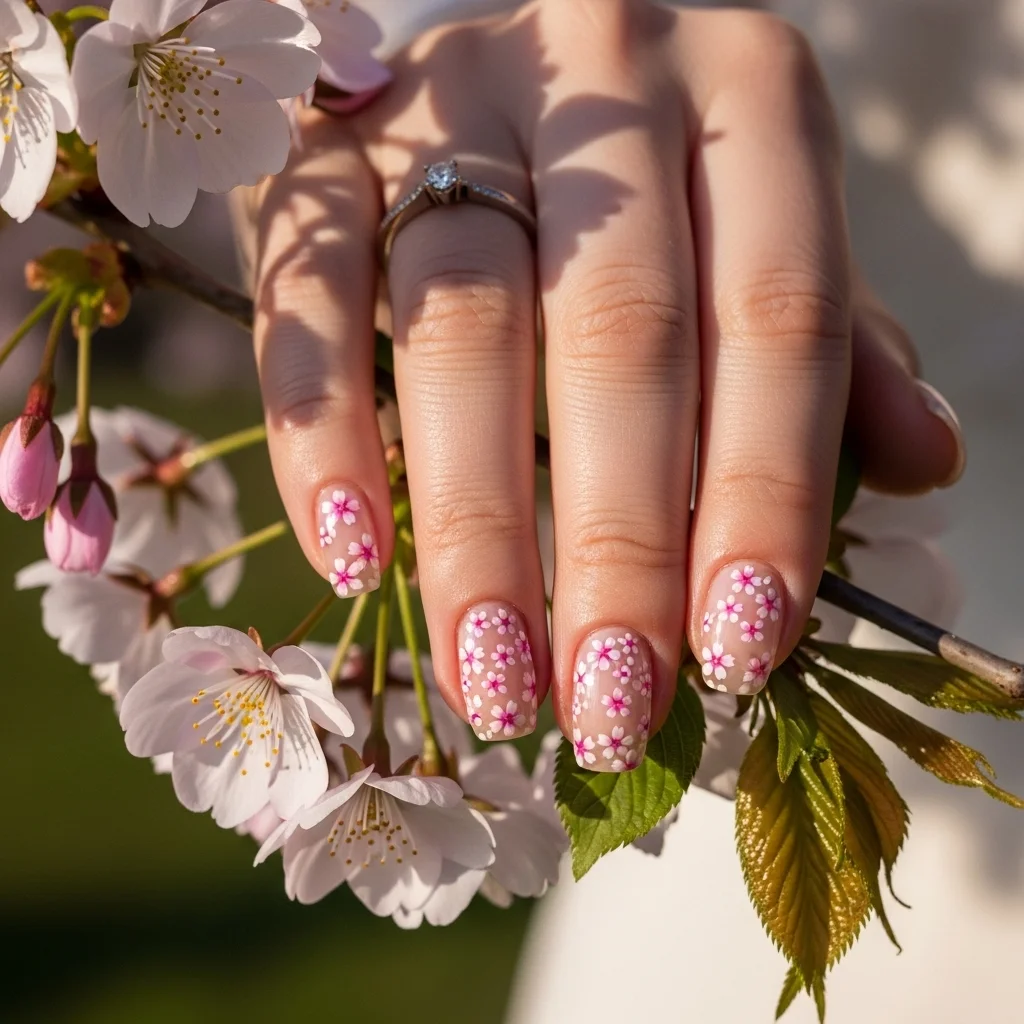 cherry blossom inspired