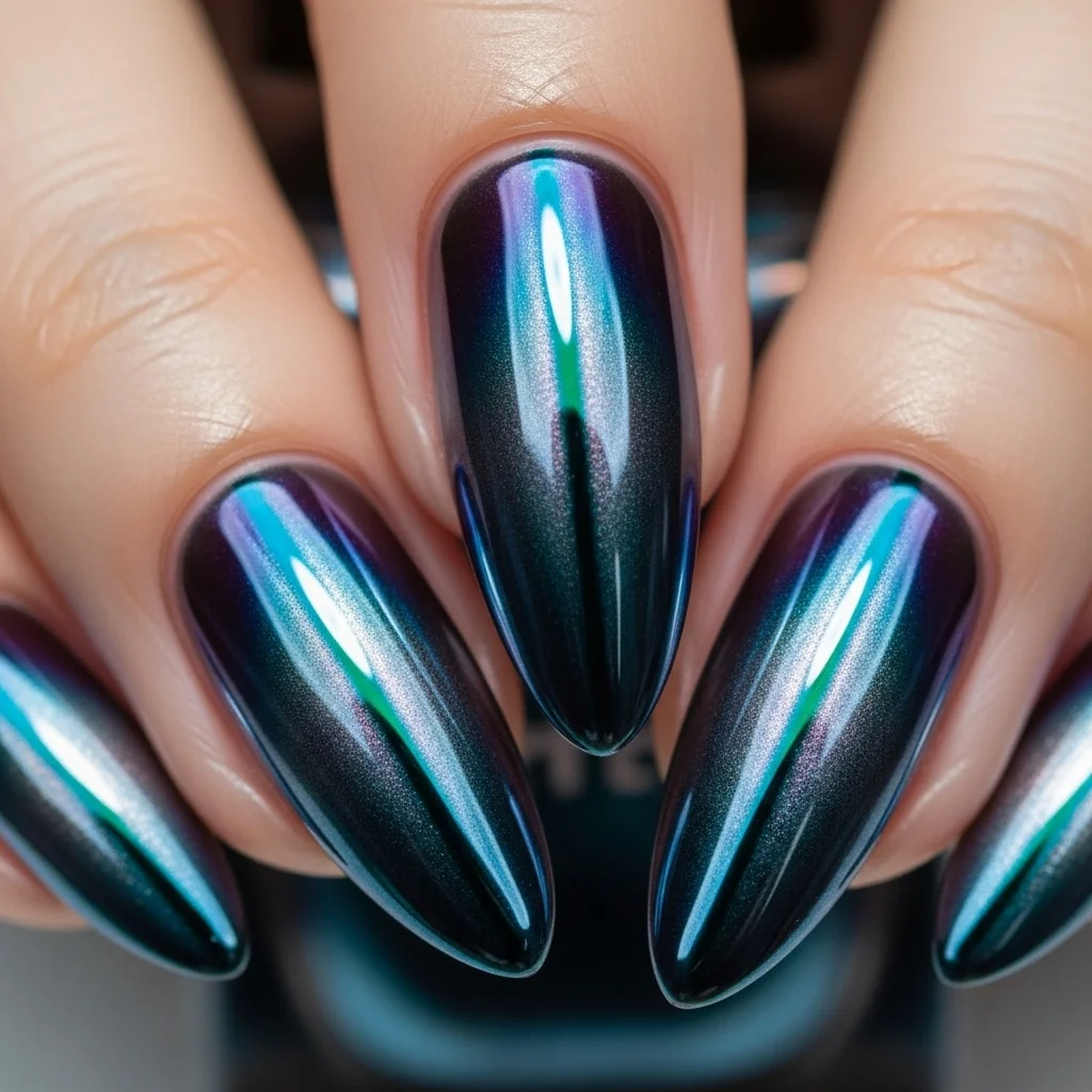 chrome cat eye