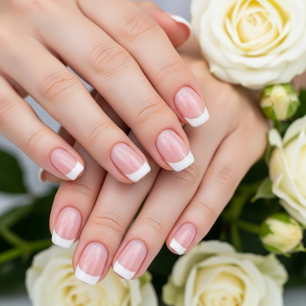classic french manicure 2