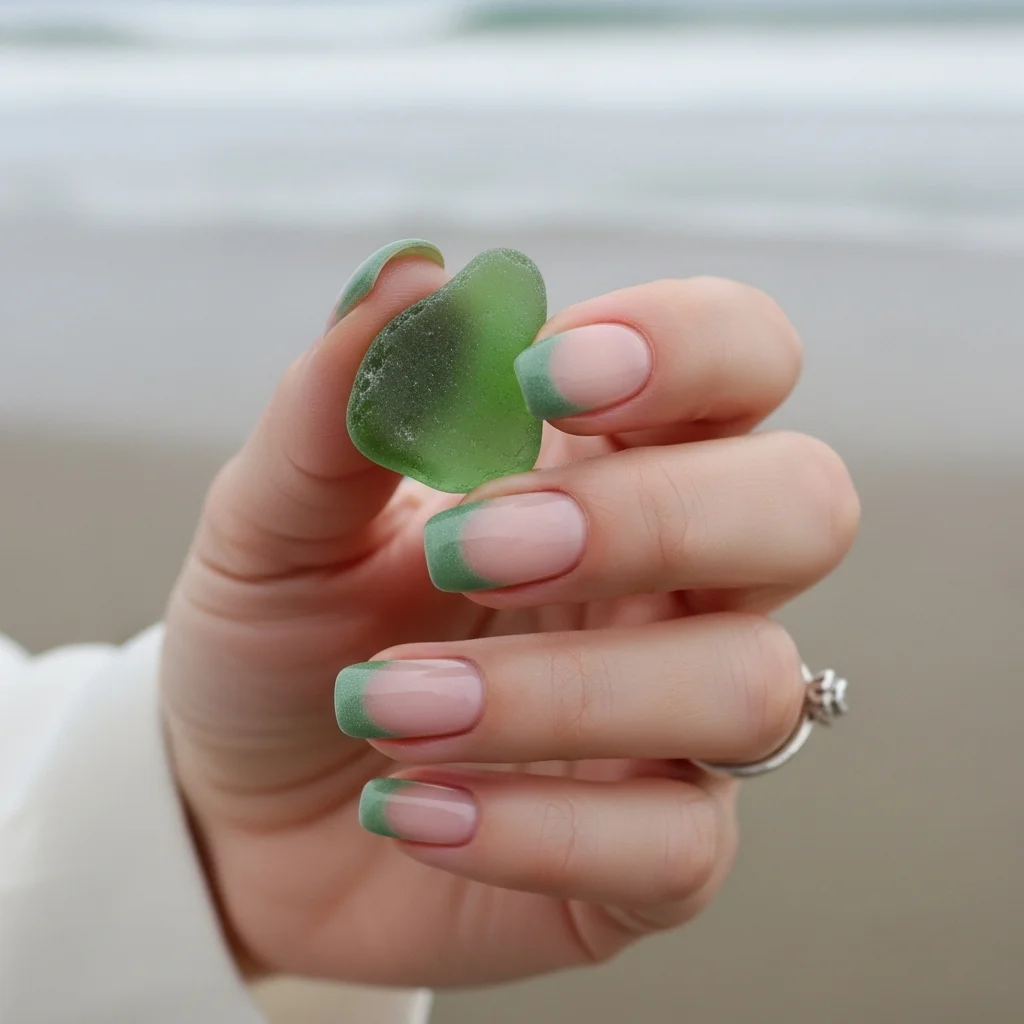classic french with a sea glass twist