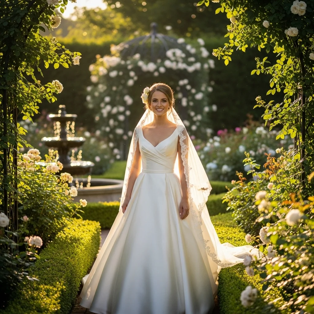11 Ball Gown Wedding Dresses to Feel Like a Princess 2 classic satin ball gown