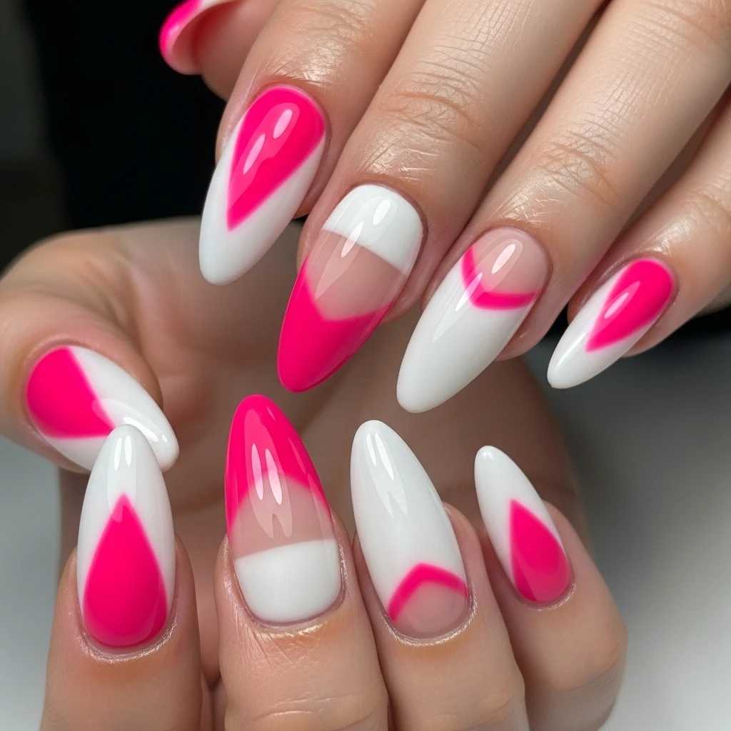 color blocked design