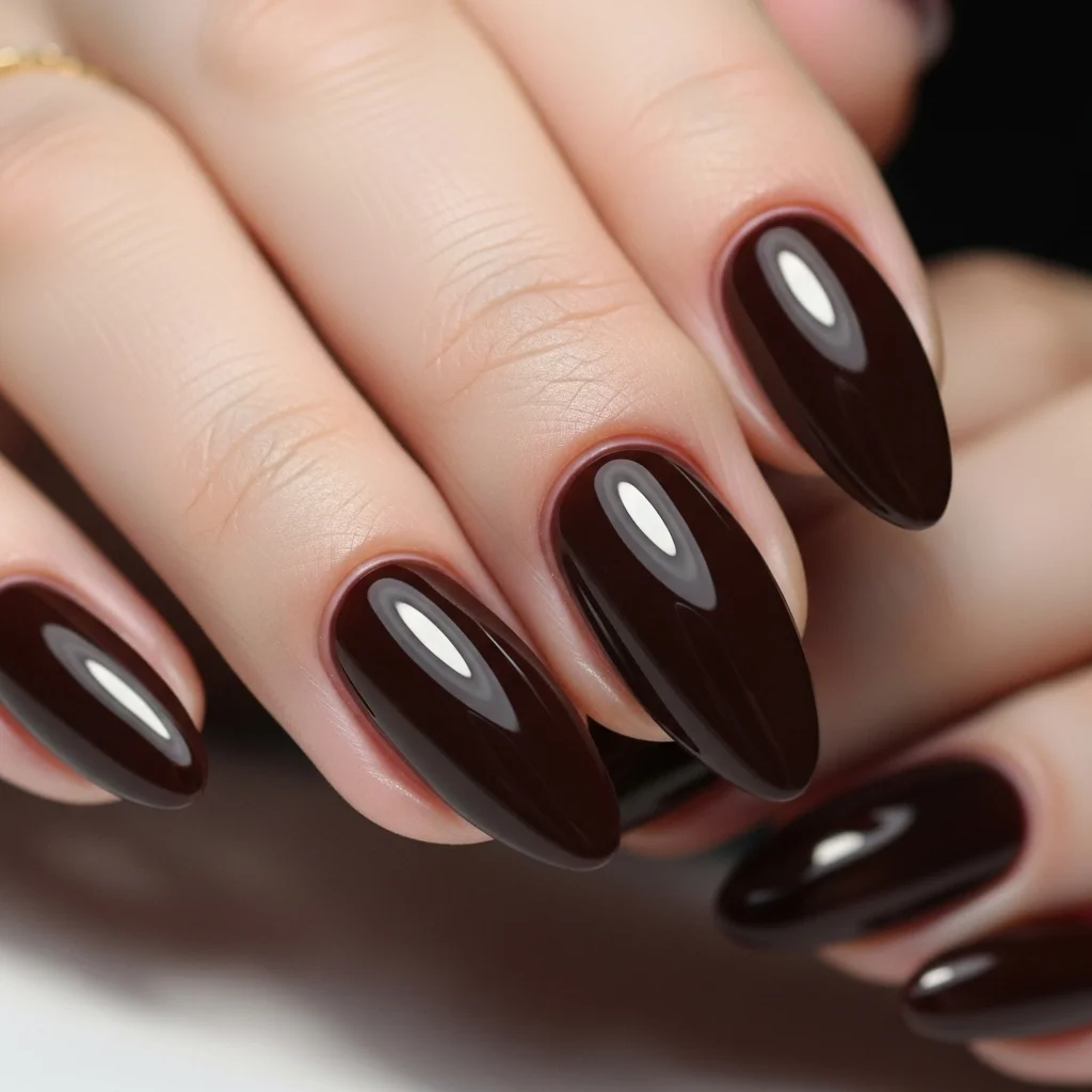 dark chocolate brown