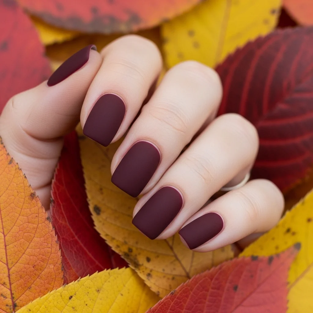 deep burgundy velvet
