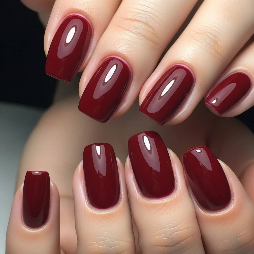 deep red