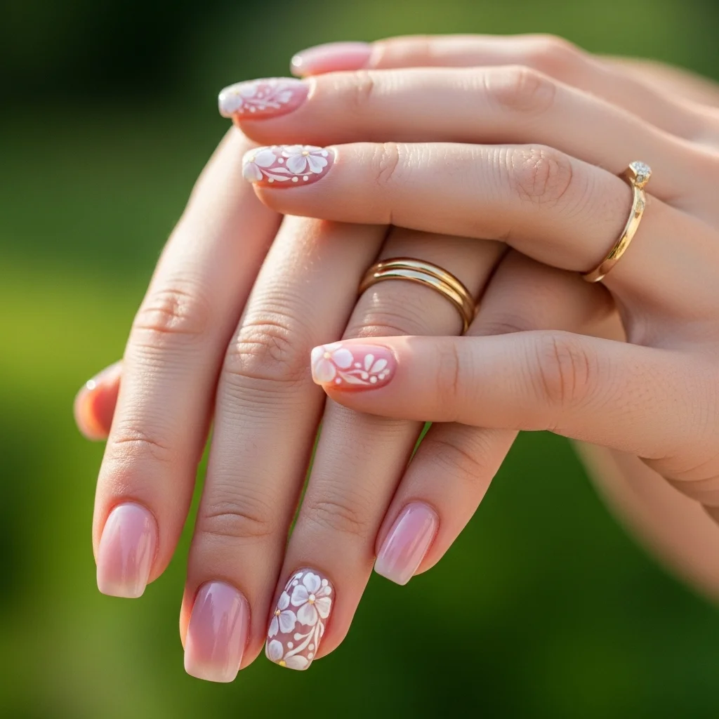 delicate floral accents 1