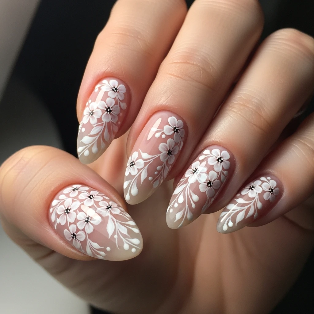 delicate floral design