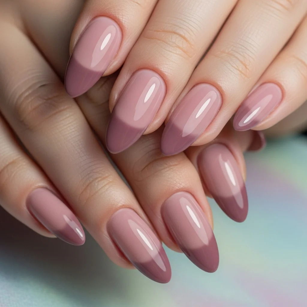 Top 21 Autumn Nails Designs to Inspire Your Next Manicure 11 dusty rose mauve