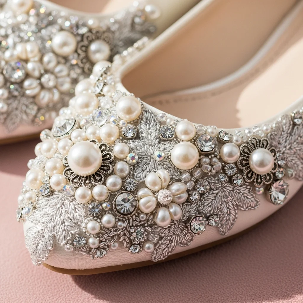 embellished flats