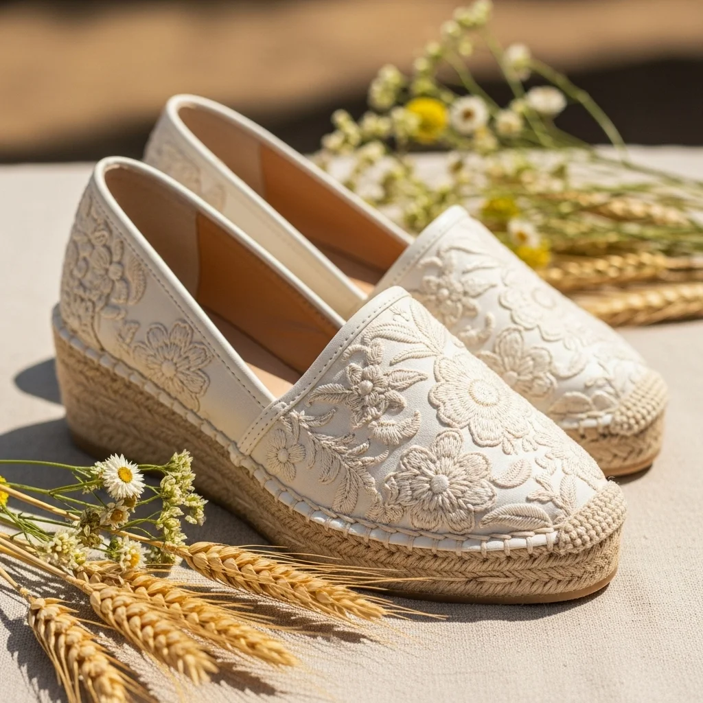embroidered espadrilles