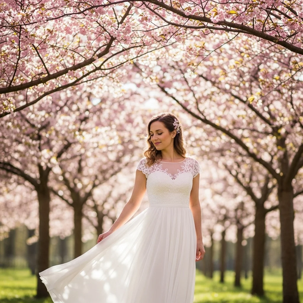 21 Wedding Day Dresses to Impress 7 empire waist gown 1