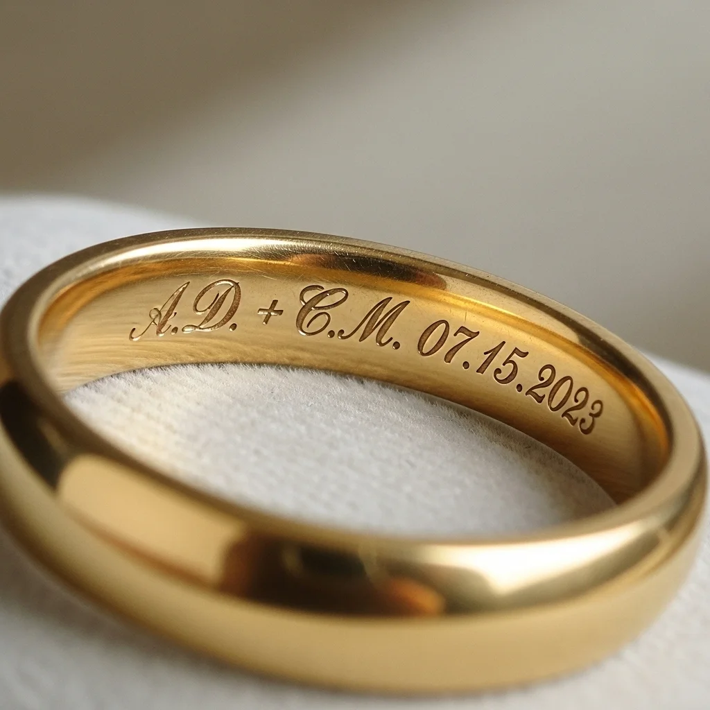 Top 19 Men's Wedding Rings: Find Your Perfect Symbol of Forever 14 engraved band 1
