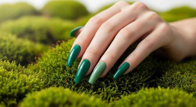 Top 13 Green Nail Designs to Inspire Your Next Manicure 28 Top 13 Green Nail Designs to Inspire Your Next Manicure