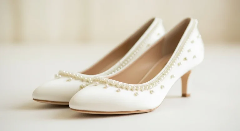 23 Bridal Shoes Low Heel for a Chic Wedding 29 23 Bridal Shoes Low Heel for a Chic Wedding