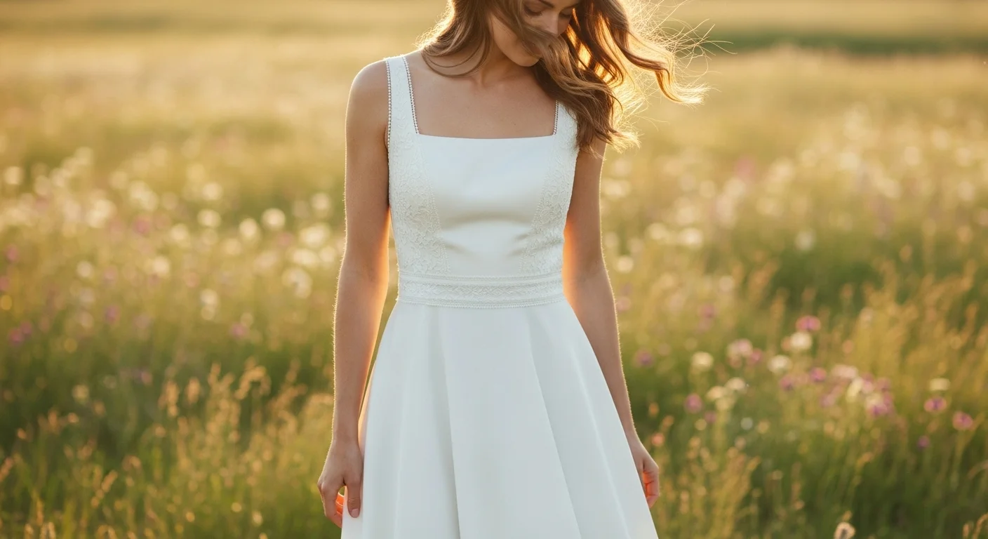 13 Square Neck Wedding Dresses to Make You Shine 1 featured 201