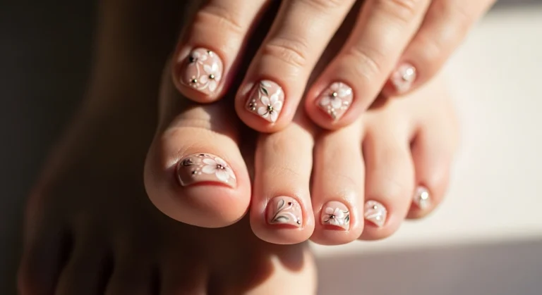Top 25 Wedding Toe Nail Designs for the Bride: Chic Pedicures for Your Big Day