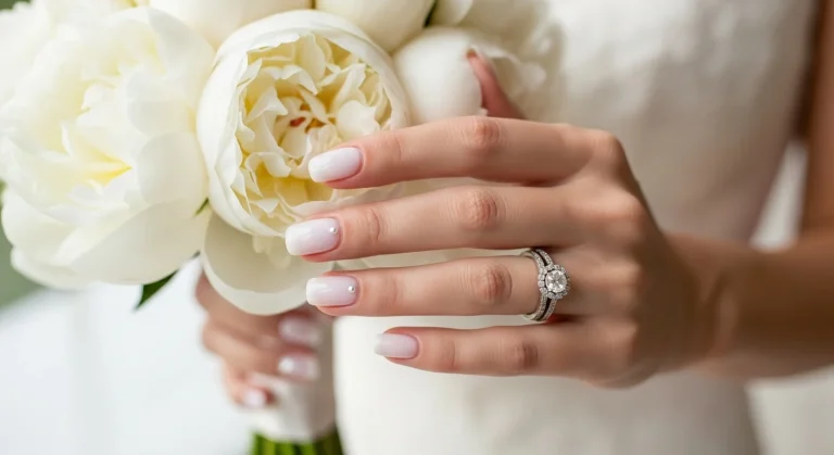 Top 25 Classy Wedding Nails for Brides: Elegance at Your Fingertips 25 Top 25 Classy Wedding Nails for Brides: Elegance at Your Fingertips
