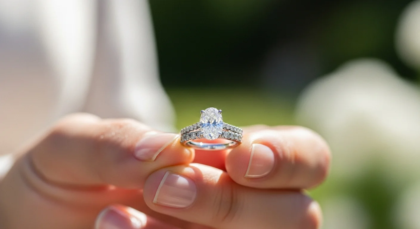 17 Oval Engagement Rings with Wedding Bands: Perfect Matches 1 featured 53
