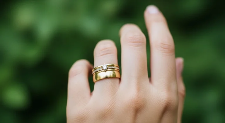 23 Ring Stacking Ideas for Wedding Bands: Chic Looks
