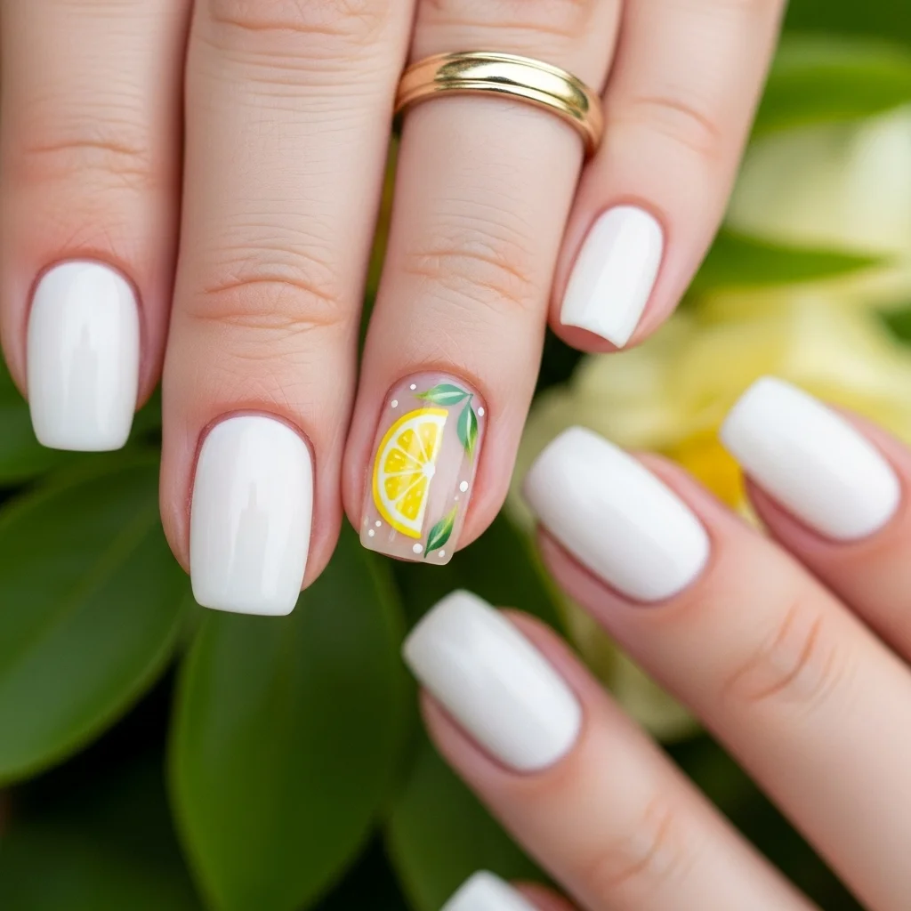 fresh lemon zest accents